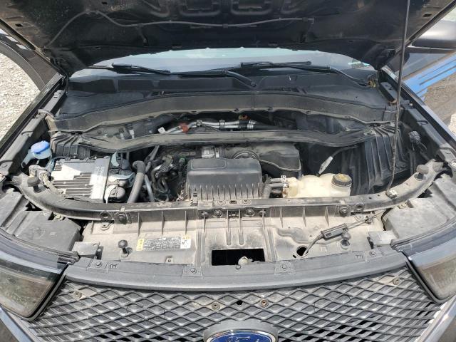 1FM5K8AB3LGC01073 - 2020 FORD EXPLORER POLICE INTERCEPTOR შავი ფოტო 12