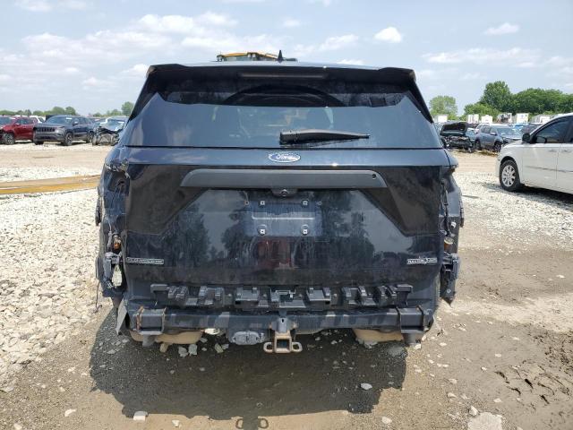 1FM5K8AB3LGC01073 - 2020 FORD EXPLORER POLICE INTERCEPTOR შავი ფოტო 6