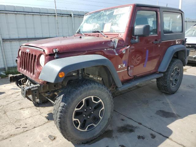 1J8FA24118L510852 - 2008 JEEP WRANGLER X BURGUNDY photo 1