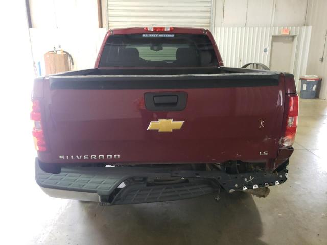 3GCPCREA9DG158110 - 2013 CHEVROLET SILVERADO C1500  LS BURGUNDY photo 6