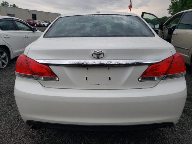 4T1BK3DB2BU371233 - 2011 TOYOTA AVALON BASE WHITE photo 6