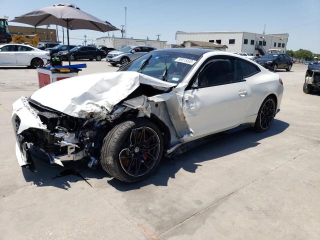 WBS43AZ01PCM81461 - 2023 BMW M4 COMPETITION WHITE photo 1