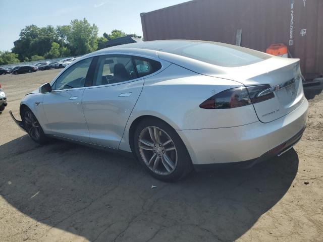 5YJSA1CG9DFP06427 - 2013 TESLA MODEL S SILVER photo 2