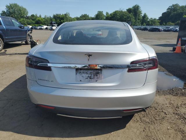 5YJSA1CG9DFP06427 - 2013 TESLA MODEL S SILVER photo 6