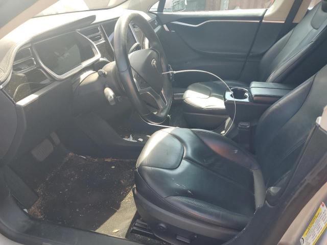 5YJSA1CG9DFP06427 - 2013 TESLA MODEL S SILVER photo 7