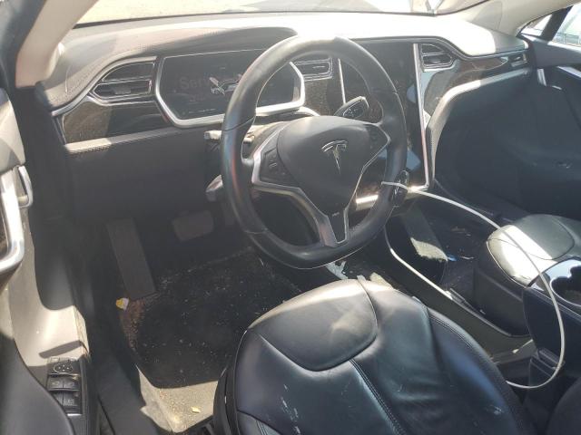 5YJSA1CG9DFP06427 - 2013 TESLA MODEL S SILVER photo 8