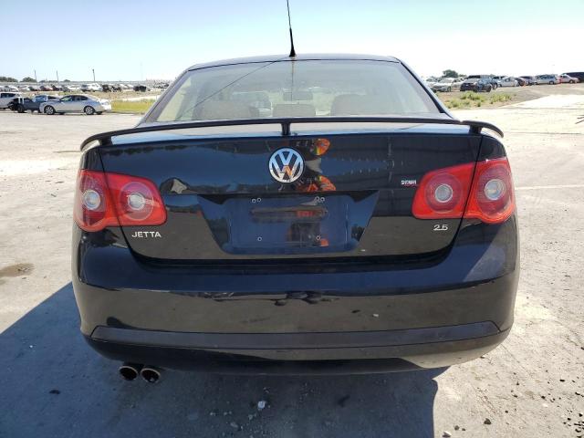 3VWEG71K77M192418 - 2007 VOLKSWAGEN JETTA WOLFSBURG BLACK photo 6