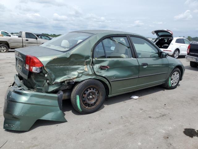 2HGES163X4H570842 - 2004 HONDA CIVIC DX VP Grün Foto 3