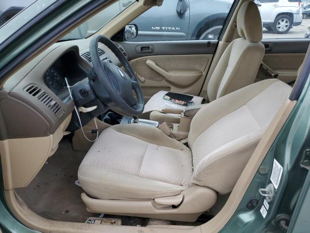 2HGES163X4H570842 - 2004 HONDA CIVIC DX VP Grün Foto 7
