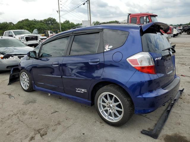 JHMGE8G52CC041568 - 2012 HONDA FIT SPORT BLUE photo 2