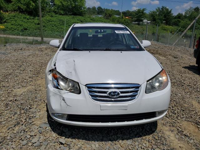 KMHDU4AD9AU060444 - 2010 HYUNDAI ELANTRA BLUE WHITE photo 5