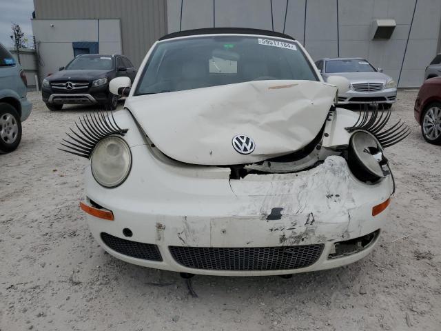 3VWFF31Y77M421751 - 2007 VOLKSWAGEN NEW BEETLE TRIPLE WHITE WHITE photo 5