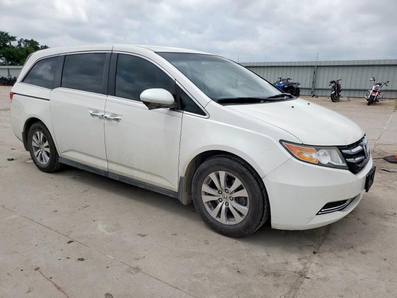 5FNRL5H4XFB092067 - 2015 HONDA ODYSSEY EX WHITE photo 4