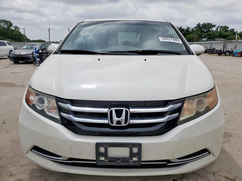 5FNRL5H4XFB092067 - 2015 HONDA ODYSSEY EX WHITE photo 5