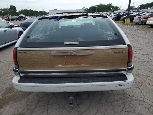 1G4BR82P9RR437345 - 1994 BUICK ROADMASTER ESTATE WHITE photo 6