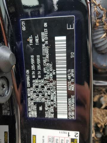 JTJSARBZ3M2191782 - 2021 LEXUS NX 300 BASE Qara foto 13