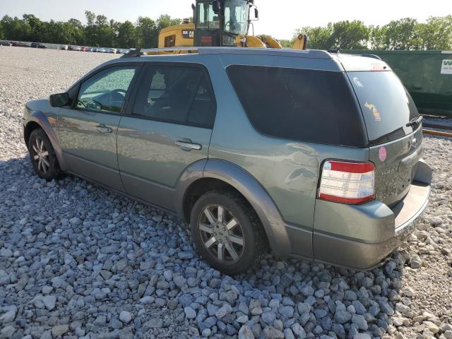 1FMDK02W48GA13345 - 2008 FORD TAURUS X SEL GREEN photo 2