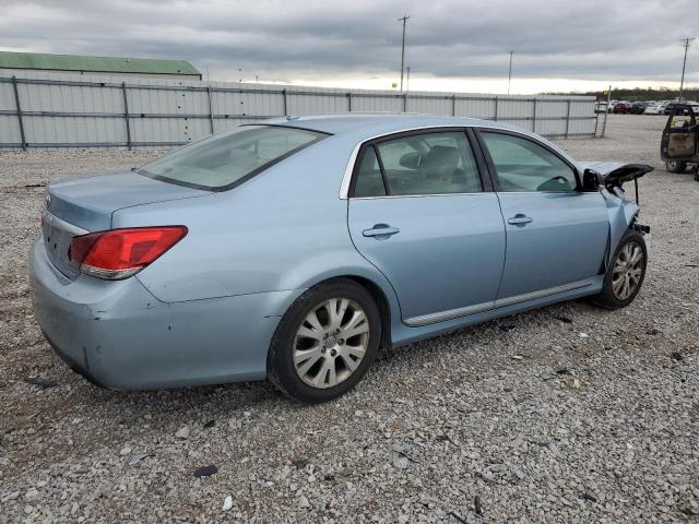 4T1BK3DB8BU401139 - 2011 TOYOTA AVALON BASE BLUE photo 3