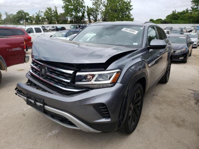 1V2HC2CA3NC201891 - 2022 VOLKSWAGEN ATLAS CROS SE فضي صورة 1