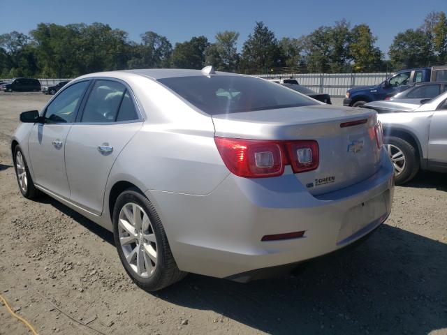 1G11H5SL9EU146472 - 2014 CHEVROLET MALIBU LTZ ვერცხლისფერი ფოტო 3