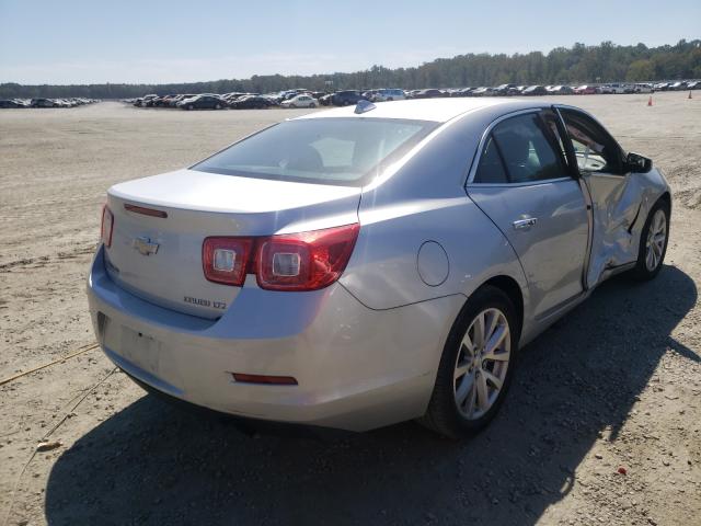 1G11H5SL9EU146472 - 2014 CHEVROLET MALIBU LTZ ვერცხლისფერი ფოტო 4