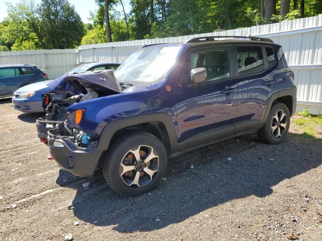 ZACNJDC14MPM39830 - 2021 JEEP RENEGADE TRAILHAWK BLUE photo 1