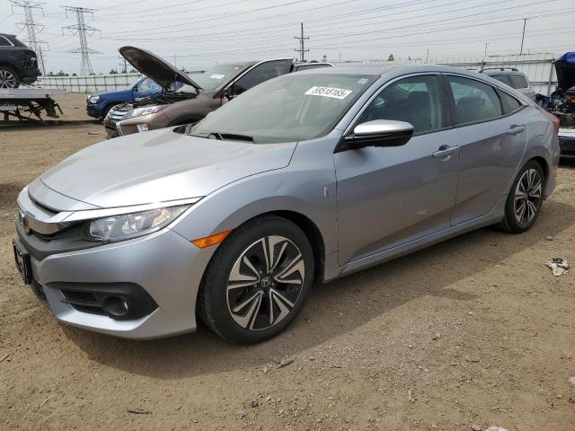 19XFC1F74HE012148 - 2017 HONDA CIVIC EXL SILVER photo 1