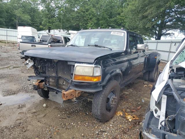 1FTJW35F9VEA48978 - 1997 FORD F350 BLACK photo 1