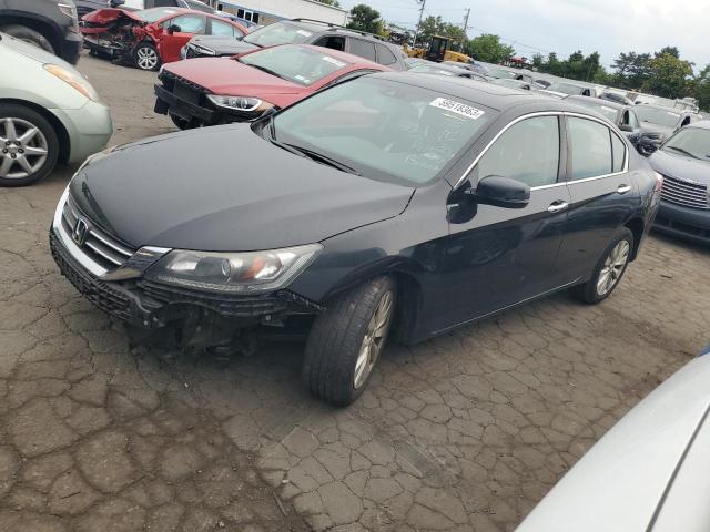 1HGCR2F86EA142450 - 2014 HONDA ACCORD EXL BLACK photo 1