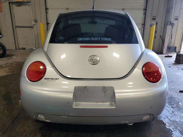 3VWBK31CX5M409234 - 2005 VOLKSWAGEN NEW BEETLE GL SILVER photo 6