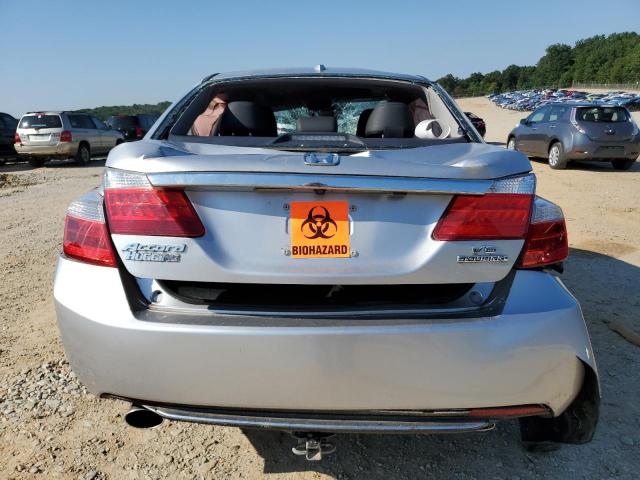 1HGCR3F90FA013314 - 2015 HONDA ACCORD TOURING SILVER photo 6