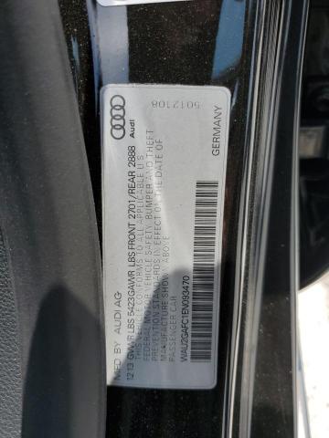 WAU2GAFC1EN093470 - 2014 AUDI A7 PRESTIGE 黑色 照片 12