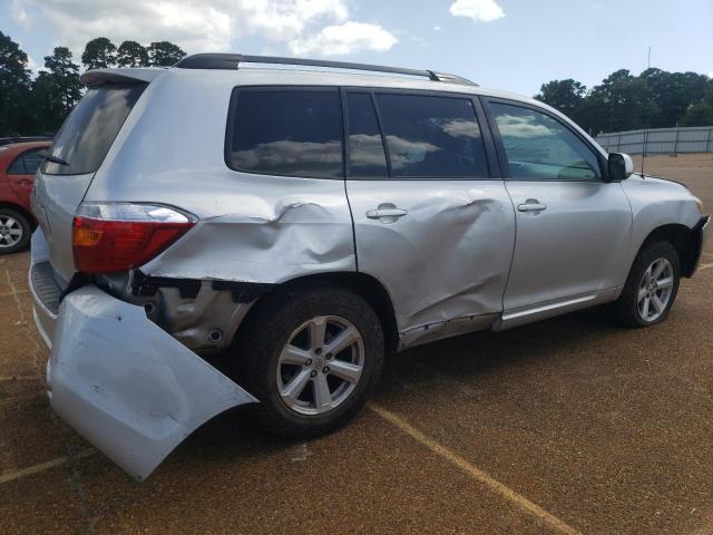 5TDZA3EH9AS001389 - 2010 TOYOTA HIGHLANDER SILVER photo 3