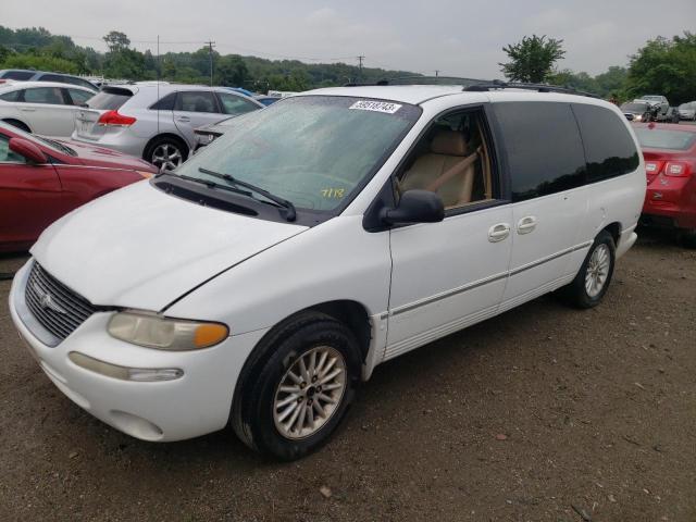 1C4GP54L8YB671394 - 2000 CHRYSLER TOWN & COU LXI WHITE photo 1