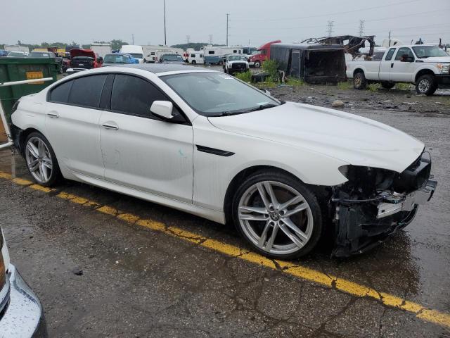 WBA6B2C57FD130069 - 2015 BMW 650 I GRAN COUPE WHITE photo 4