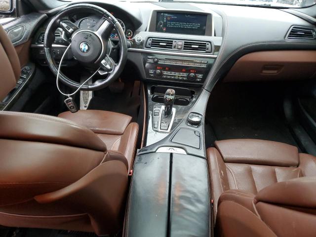 WBA6B2C57FD130069 - 2015 BMW 650 I GRAN COUPE WHITE photo 8