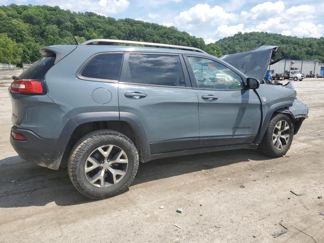 1C4PJMBS9FW521368 - 2015 JEEP CHEROKEE TRAILHAWK BLACK photo 3