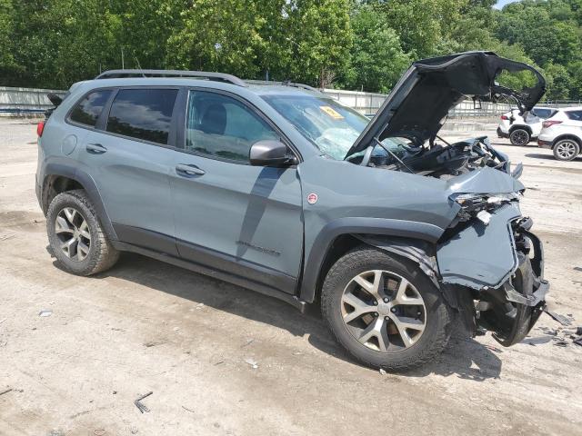 1C4PJMBS9FW521368 - 2015 JEEP CHEROKEE TRAILHAWK BLACK photo 4