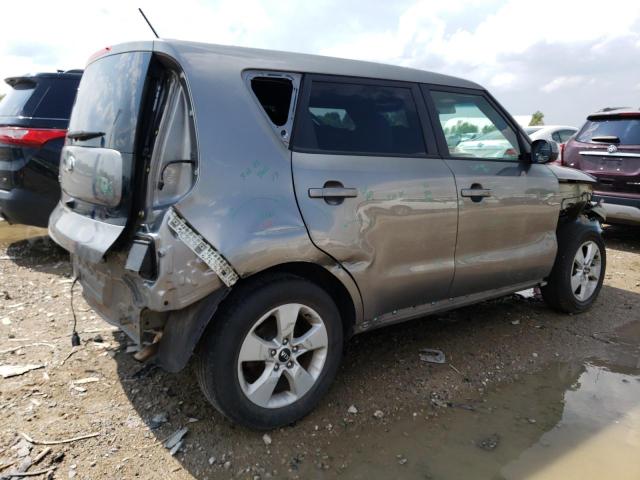 KNDJN2A26K7674844 - 2019 KIA SOUL GRAY photo 3