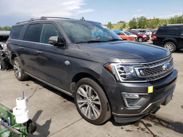 1FMJK1PT6LEA18798 - 2020 FORD EXPEDITION MAX KING RANCH GRAY photo 4