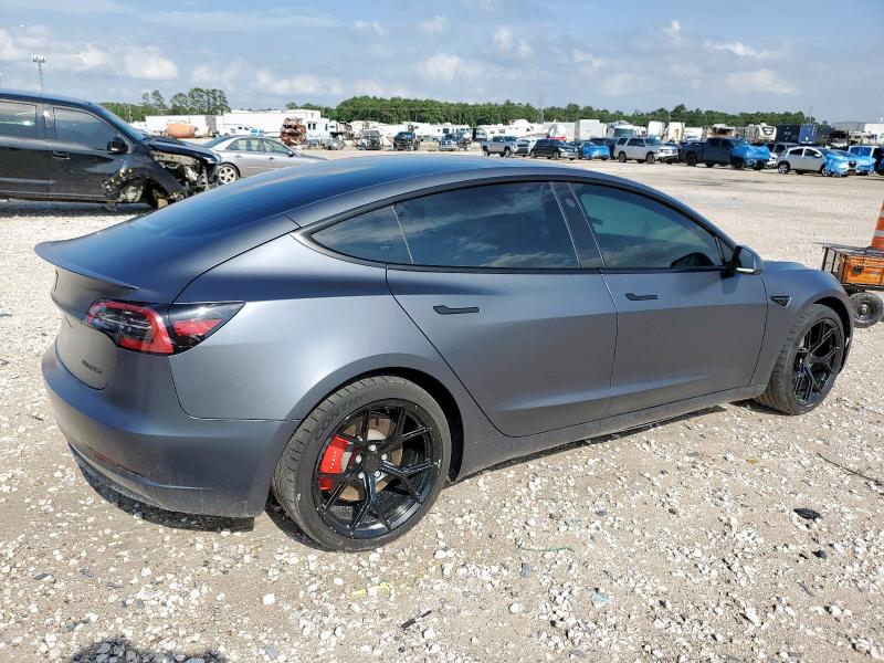 5YJ3E1EC8PF541641 - 2023 TESLA MODEL 3 灰色 照片 3