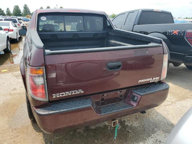 2HJYK16218H502062 - 2008 HONDA RIDGELINE RT MAROON photo 6