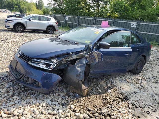 3VW1K7AJ9DM208750 - 2013 VOLKSWAGEN JETTA BASE أزرق صورة 1