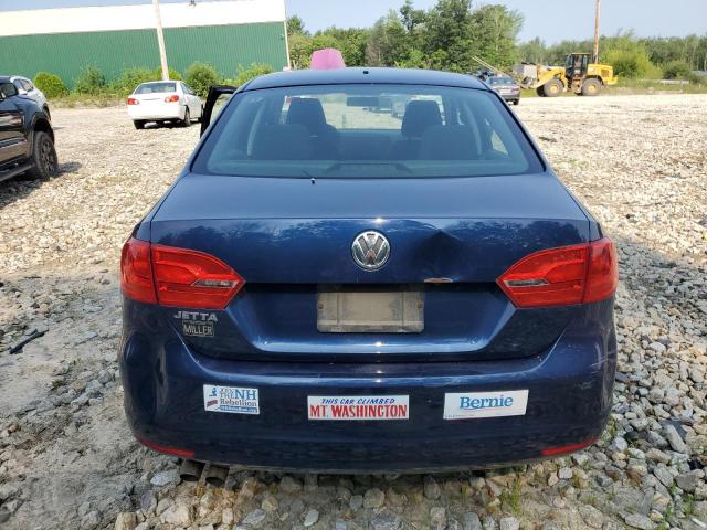 3VW1K7AJ9DM208750 - 2013 VOLKSWAGEN JETTA BASE أزرق صورة 6