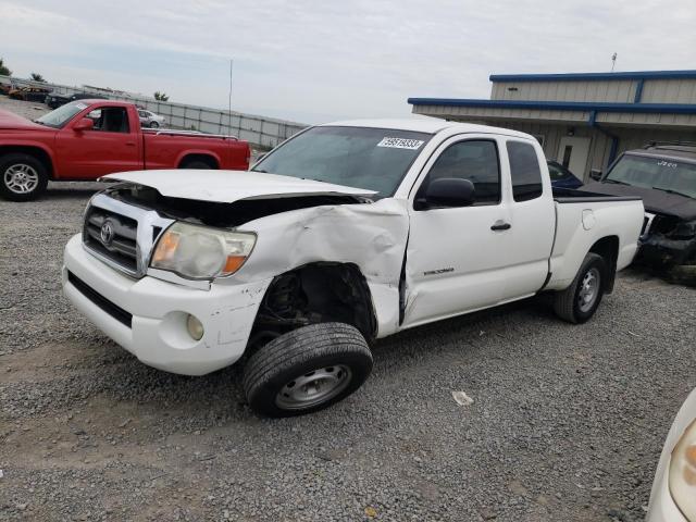 5TETX4CN7AZ739908 - 2010 TOYOTA TACOMA ACCESS CAB WHITE photo 1