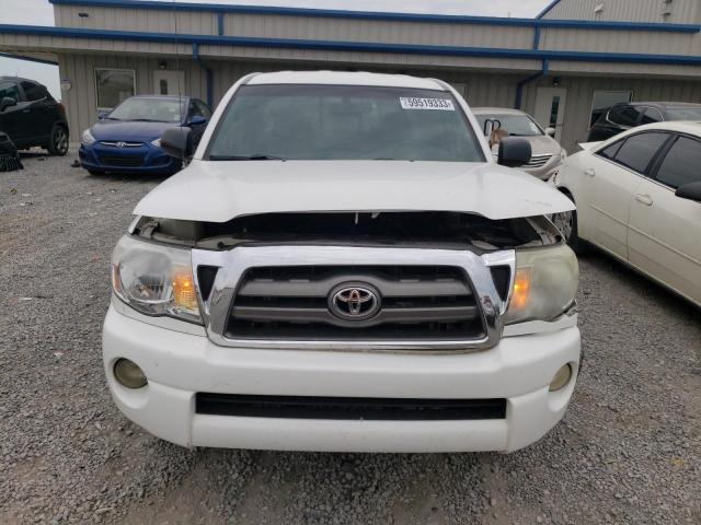 5TETX4CN7AZ739908 - 2010 TOYOTA TACOMA ACCESS CAB თეთრი ფოტო 5