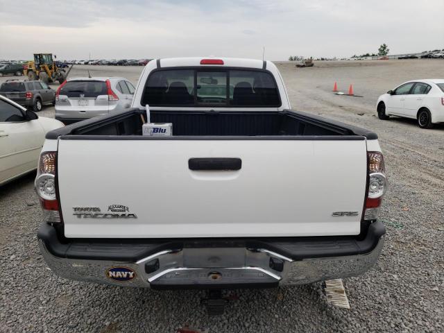 5TETX4CN7AZ739908 - 2010 TOYOTA TACOMA ACCESS CAB თეთრი ფოტო 6