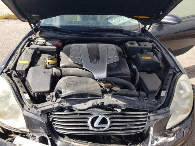 JTHFN45Y689016209 - 2008 LEXUS SC 430 BLACK photo 11