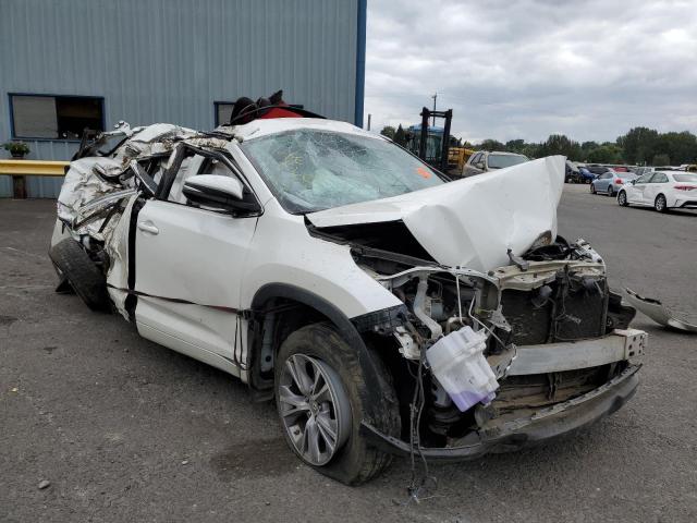 5TDJKRFH5FS108538 - 2015 TOYOTA HIGHLANDER XLE WHITE photo 1