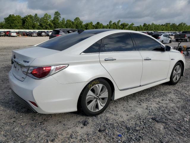 KMHEC4A42DA068740 - 2013 HYUNDAI SONATA HYBRID WHITE photo 3